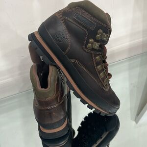Timberland Euro Hiker Boot Brown Leather Size 7M
